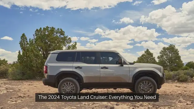 Video thumbnail for The 2024 Toyota Land Cruiser: Everything You Need  to Know The all-new 2024 Toyota Land Cruiser