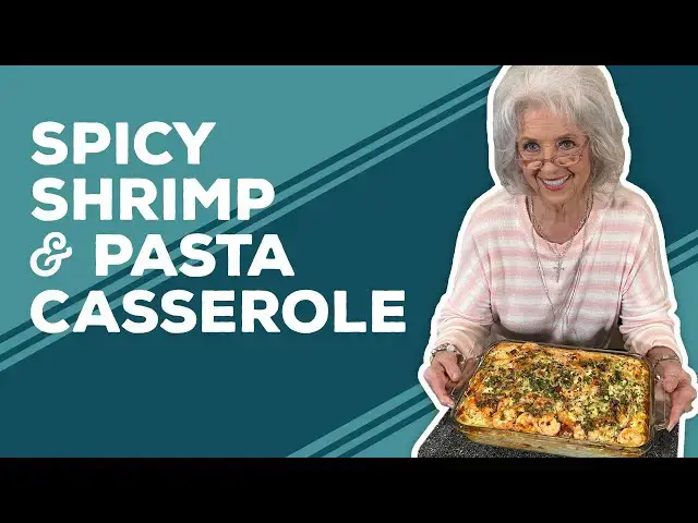 Video thumbnail for Love & Best Dishes: Spicy Shrimp and Pasta Casserole Recipe | Seafood Recipes for Dinner