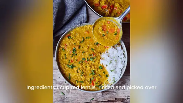 Video thumbnail for dahl recipe