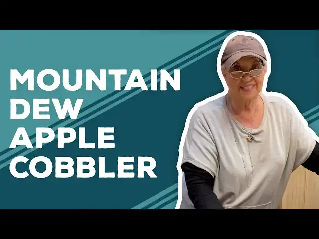 Video thumbnail for Quarantine Cooking: Mountain Dew Apple Cobbler Recipe