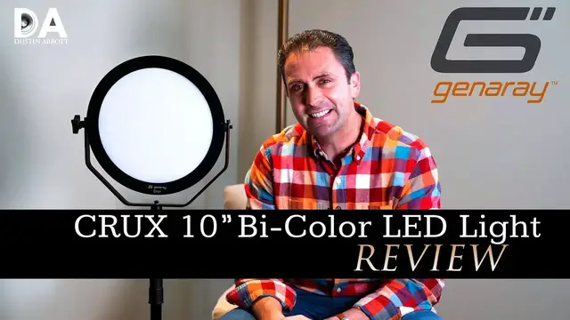 Video thumbnail for Genaray Crux 10" Bi-Color LED Light Review | 4K