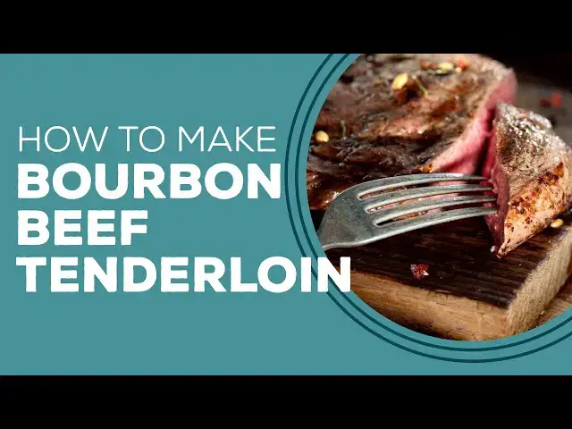 Video thumbnail for Blast from the Past: Bourbon Beef Tenderloin Recipe | Steak Dinner Recipes