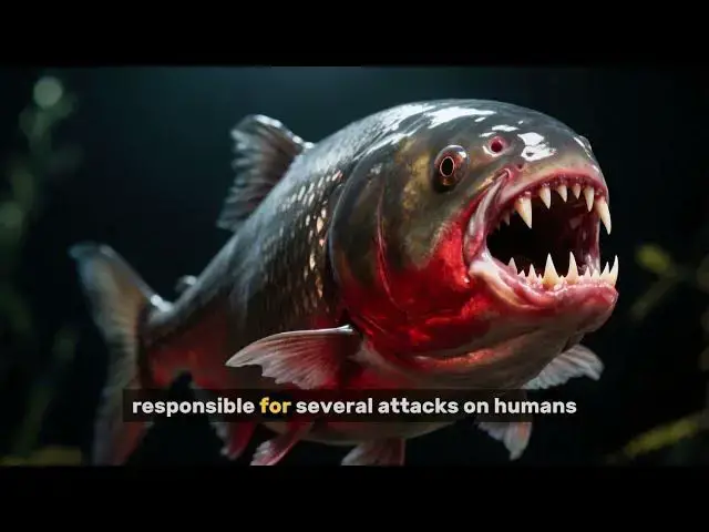 'Video thumbnail for Piranhas (Serrasalmus spp , Pygocentrus spp)'