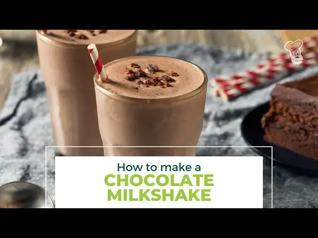 'Video thumbnail for How to Make a Chocolate Milkshake | Healthy Dessert Recipe | healthEcooks.com'