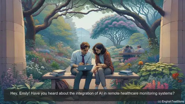 Video thumbnail for English Conversation for Informatics Engineering: AI in Remote Healthcare Monitoring Systems