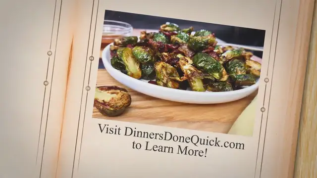 'Video thumbnail for Air Fryer Brussel Sprouts with Bacon and Maple Syrup'