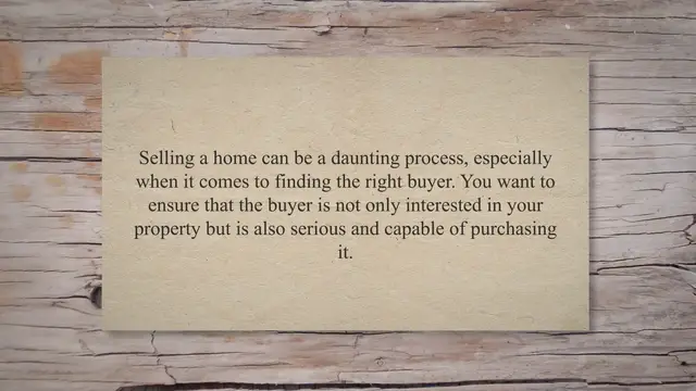Video thumbnail for 7 Questions To Discover About A Potential Buyer In Selling Your Home