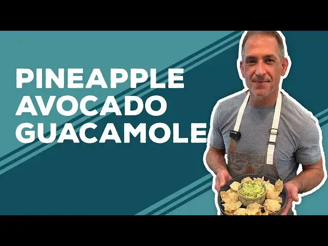 Video thumbnail for Love & Best Dishes: Pineapple Avocado Guacamole Recipe | How to Make Guacamole
