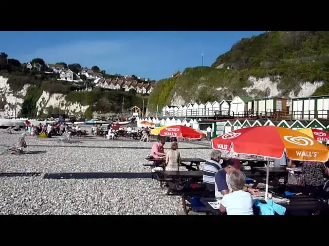 Video thumbnail for Beach at Beer Devon UK