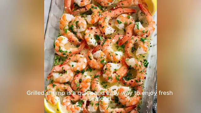 Video thumbnail for cooked shrimp recipe