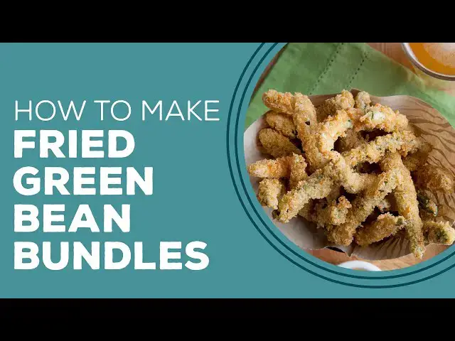 Video thumbnail for Blast from the Past: Fried Green Bean Bundles Recipe | Thanksgiving Side Dishes