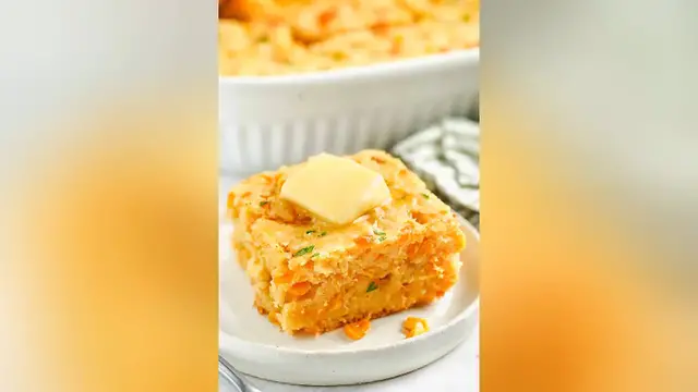 Video thumbnail for corn bread casserole recipe