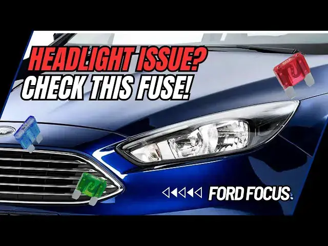 Video thumbnail for FIX Your Headlights FAST! 💡 2013-2021 Ford Focus LOW BEAM FUSE LOCATION + REPLACEMENT