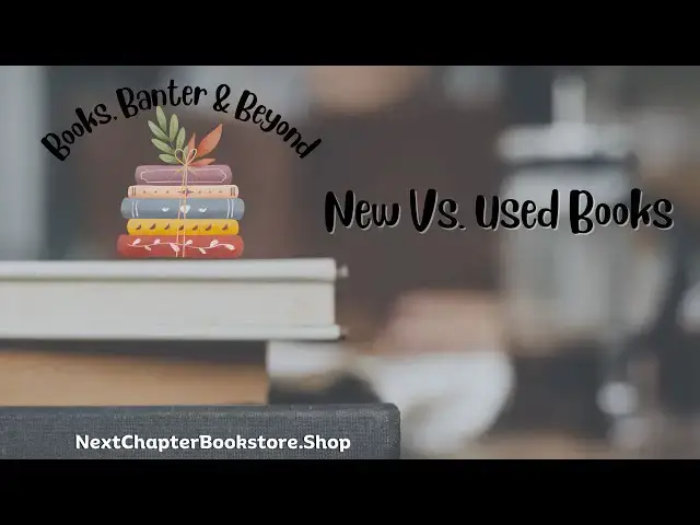 Video thumbnail for 📚 Used Books vs New Books: Which Do You Prefer? 📚