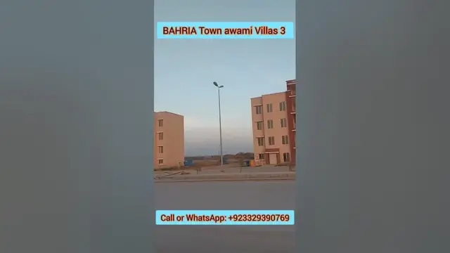 Video thumbnail for Bahria Awami Villas 3 Phase 8 Rawalpindi 2023