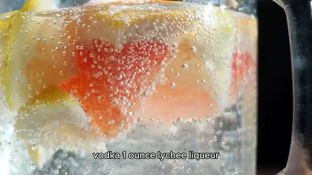 Video thumbnail for lychee martini recipe
