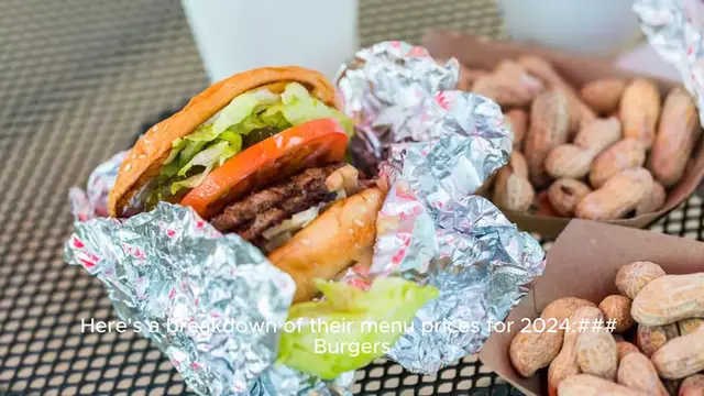 Video thumbnail for 5 guys menu Price