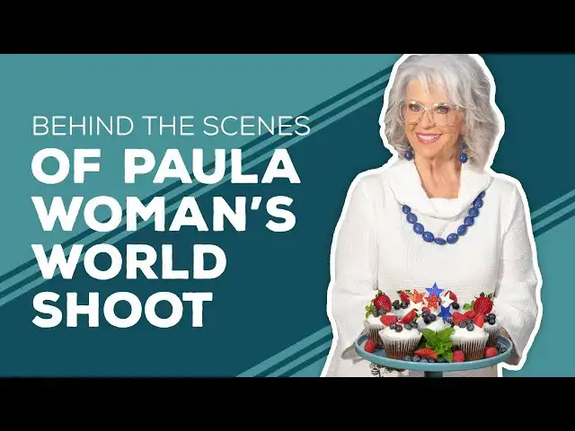 Video thumbnail for Love & Best Dishes: Behind the Scenes of Paula Woman’s World Shoot