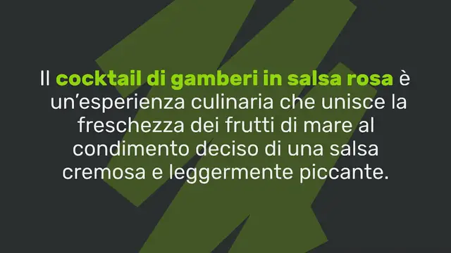 Video thumbnail for RICETTA COCKTAIL DI GAMBERETTI IN SALSA ROSA