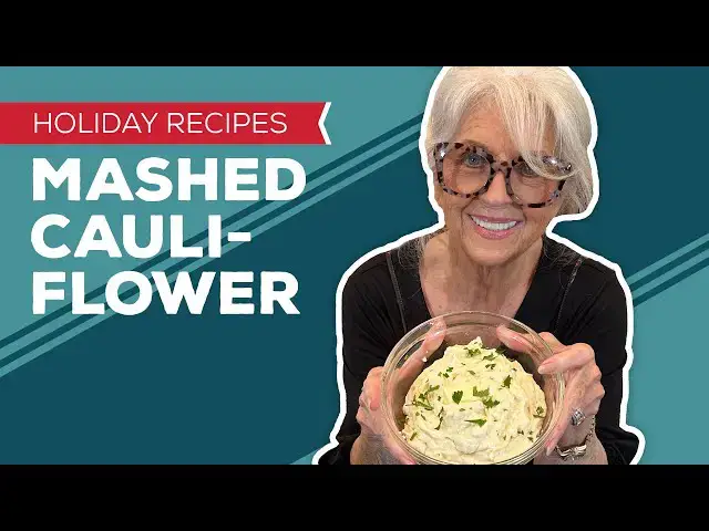 Video thumbnail for Holiday Cooking & Baking Recipes: Mashed Cauliflower Recipe | Healthy Thanksgiving Side Dishes