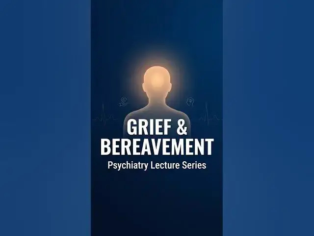 Video thumbnail for Grief and Bereavement: Dr Riya Gupta #education