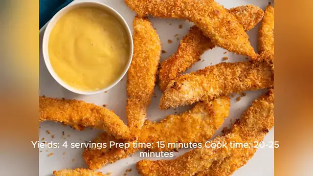 Video thumbnail for easy chicken tenders recipe