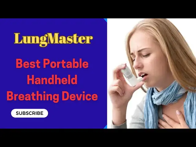 Video thumbnail for LungMaster Review: The Best Breathing Exerciser for Improved Health