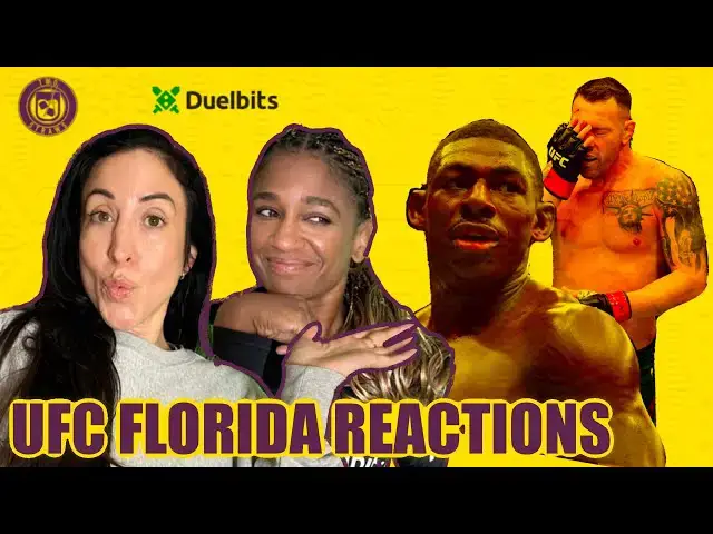 Video thumbnail for UFC Tampa Reactions w/ UFC vets Jessica Penne and Angela Hill!