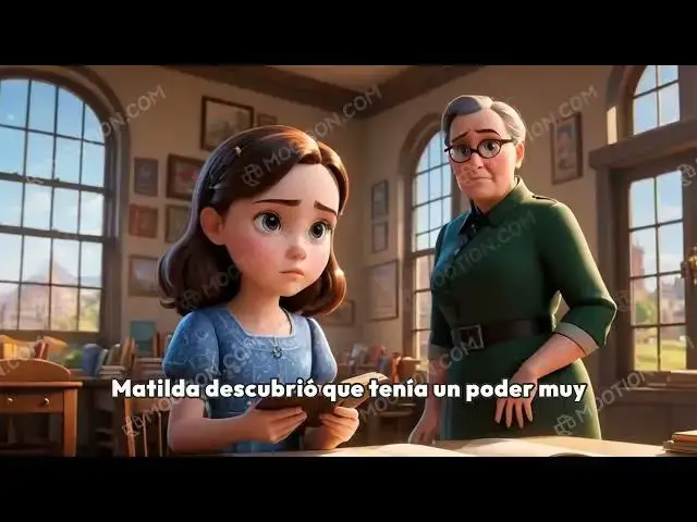Video thumbnail for Matilda  espagnol  Roald Dahl 1988