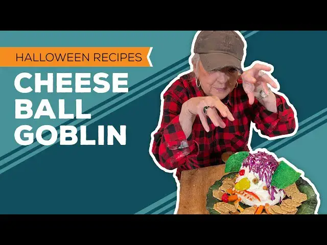 Video thumbnail for Love & Best Dishes: Cheese Ball Goblin Recipe | Halloween Party Food Ideas