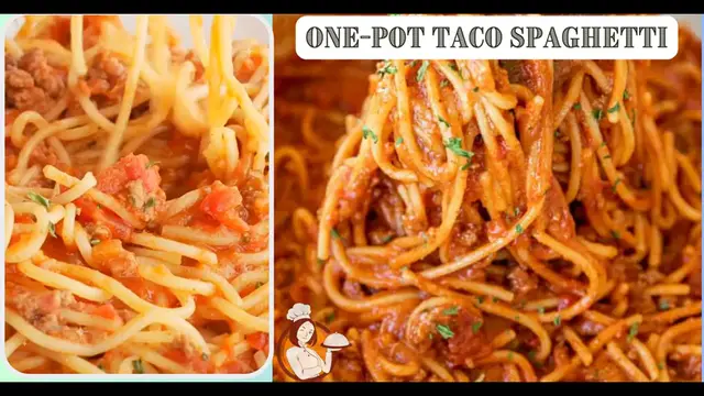 Video thumbnail for One-Pot Taco Spaghetti