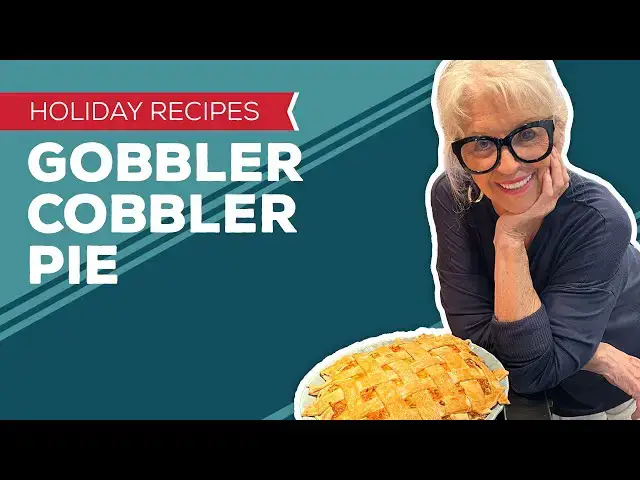 Video thumbnail for Holiday Cooking & Baking: Gobbler Cobbler Pie Recipe