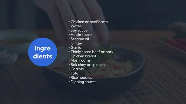 Video thumbnail for Hot Pot with Assorted Meats and Vegetables Recipe