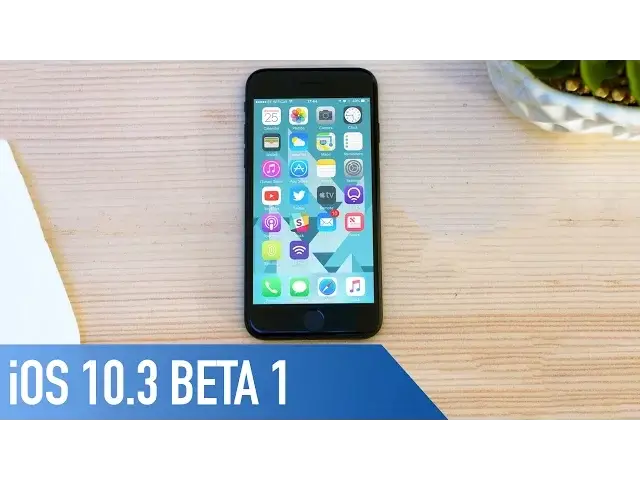 'Video thumbnail for iOS 10.3 Beta 1 | What's New?'