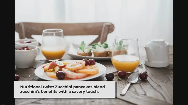 'Video thumbnail for Zucchini Pancakes Recipe - The Foodie Diary'