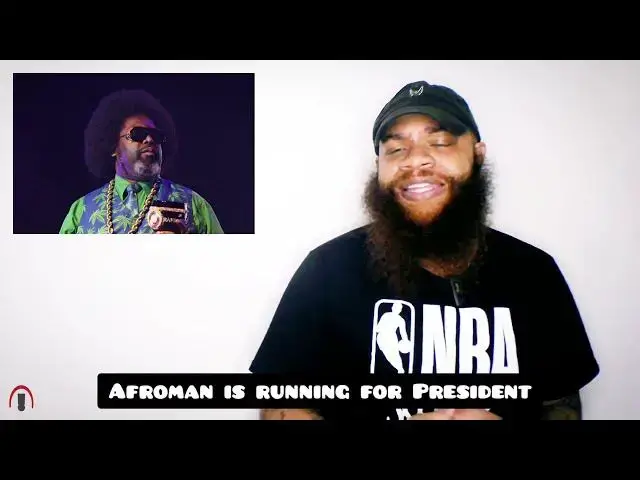 Video thumbnail for Afroman is officially running for President