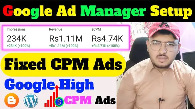 'Video thumbnail for Google Ad Manager High CPM Ads | Google Ad Manager Ads Setup | Earn Money From Google Ad Manager'