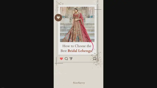 Video thumbnail for How to Choose the Best Bridal Lehenga? Lehenga Magic for Every Age Wedding (2024)