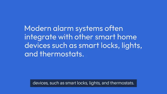 Video thumbnail for Advanced Features in Home Alarm Systems