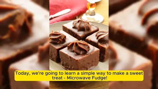 Video thumbnail for Easy Microwave Fudge Recipe