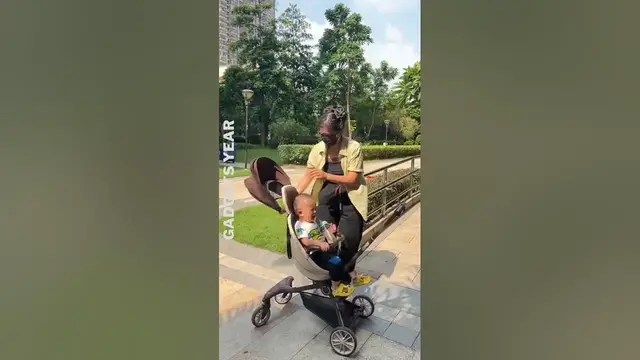 Video thumbnail for Product Link in Bio ✅ | Folding Travel Luxury Stroller Kids | #viral