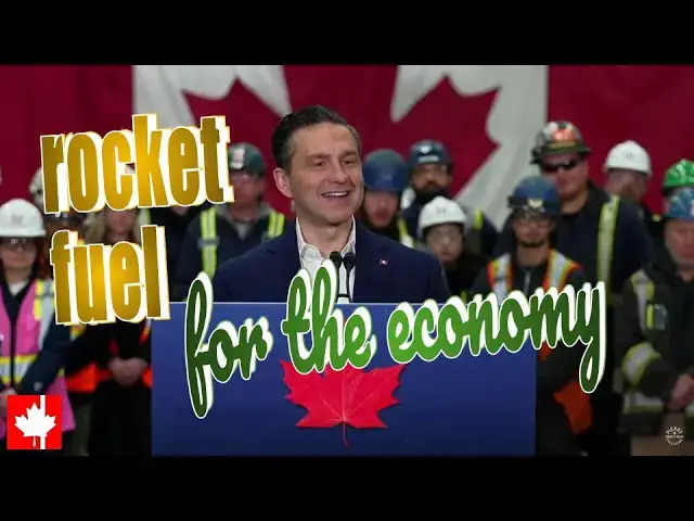 'Video thumbnail for Rocket fuel for the economy: Poilievre unveils plan to unlock half a trillion $ in additional GDP'