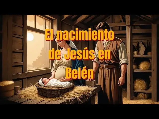 'Video thumbnail for El nacimiento de Jesús en Belén'