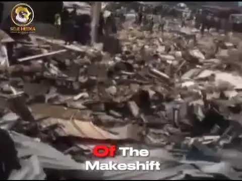 Video thumbnail for LASG clears 200 Illegal shanties, uncovers dummy gun