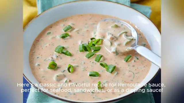 Video thumbnail for remoulade sauce recipe