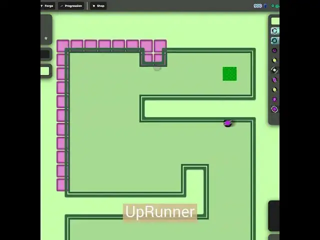 Video thumbnail for UpRunner #browsergame #platformgames #arcadegames #speedgames #.iogames #multiplayergames