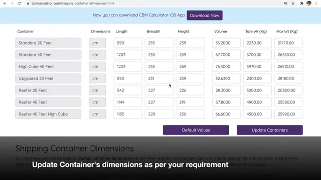 'Video thumbnail for CBM Calculator and Cubic Meter Calculator'