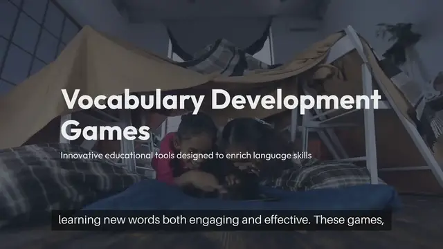Video thumbnail for Vocabulary Development Games