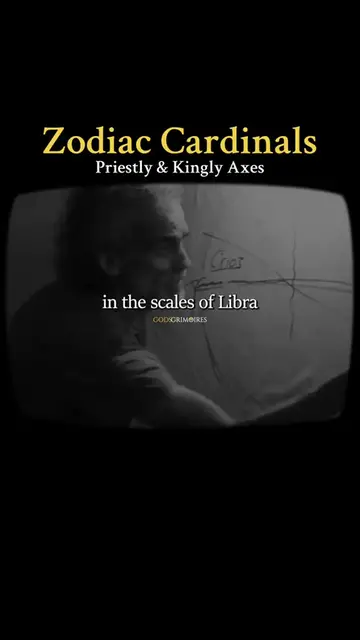 'Video thumbnail for The cardinal signs—Aries, Cancer, Libra, and Capricorn—mark'
