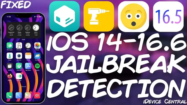 Video thumbnail for iOS 14.0 - 16.6 A12+ JAILBREAK Big News: Jailbreak DETECTION FIXED! RootHide Beta News